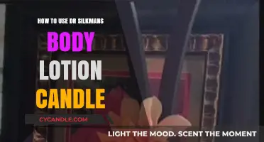 Dr. Silkman's Body Lotion Candle: A Luxurious Skincare Experience