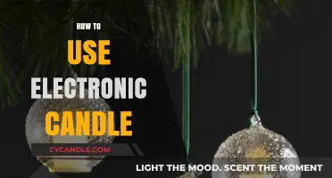 Mastering the Art of Using Electronic Candles Safely and Stylishly