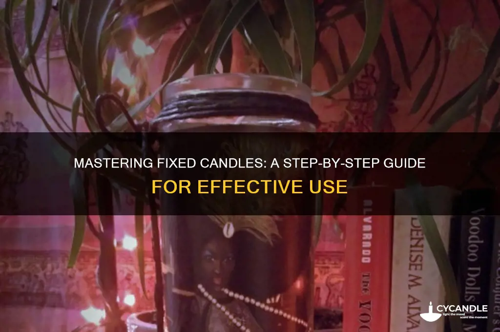 how to use fixed candles