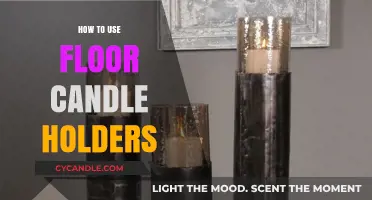 Elegant Lighting: Creative Ways to Use Floor Candle Holders