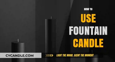 Mastering the Art of Using Fountain Candles for Stunning Displays