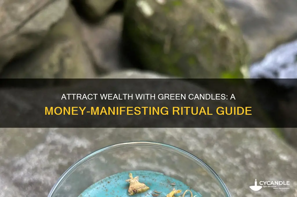 how to use green candles to bring lots of money