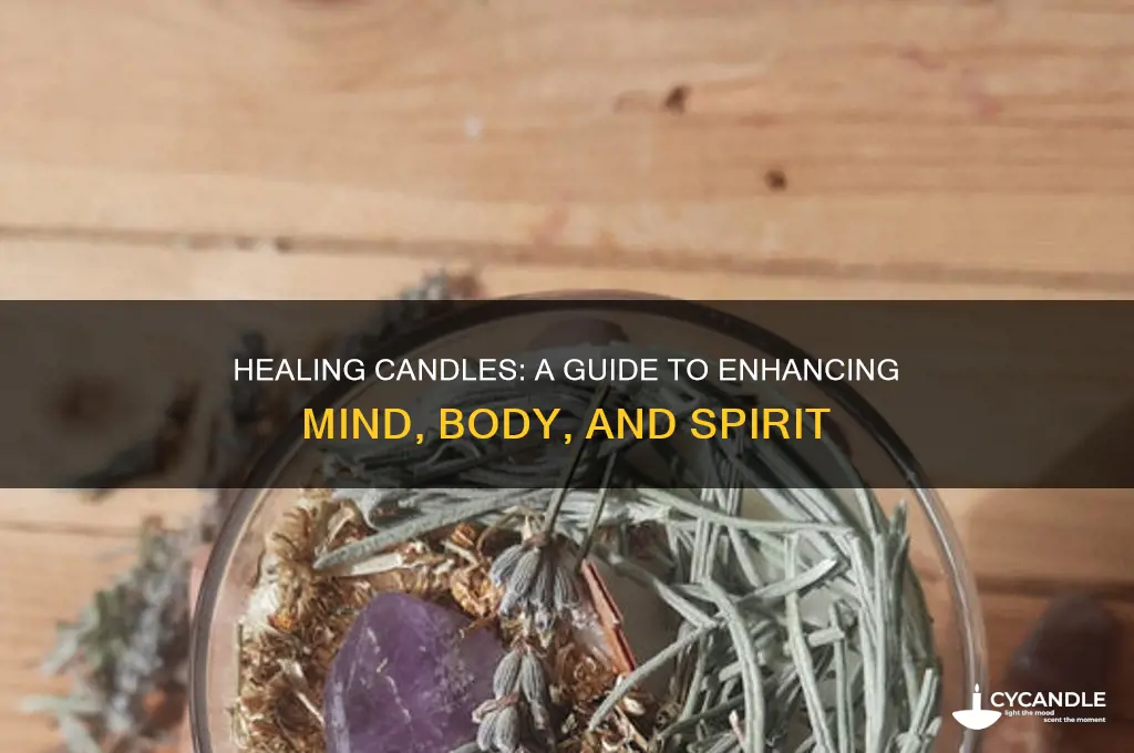 how to use healing candles