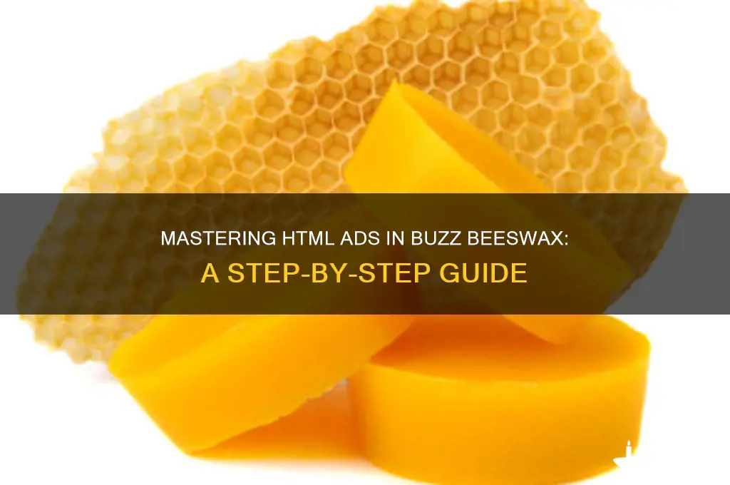 how to use html ads in buzz beeswax