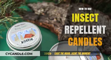 Effective Tips for Using Insect Repellent Candles to Keep Bugs Away