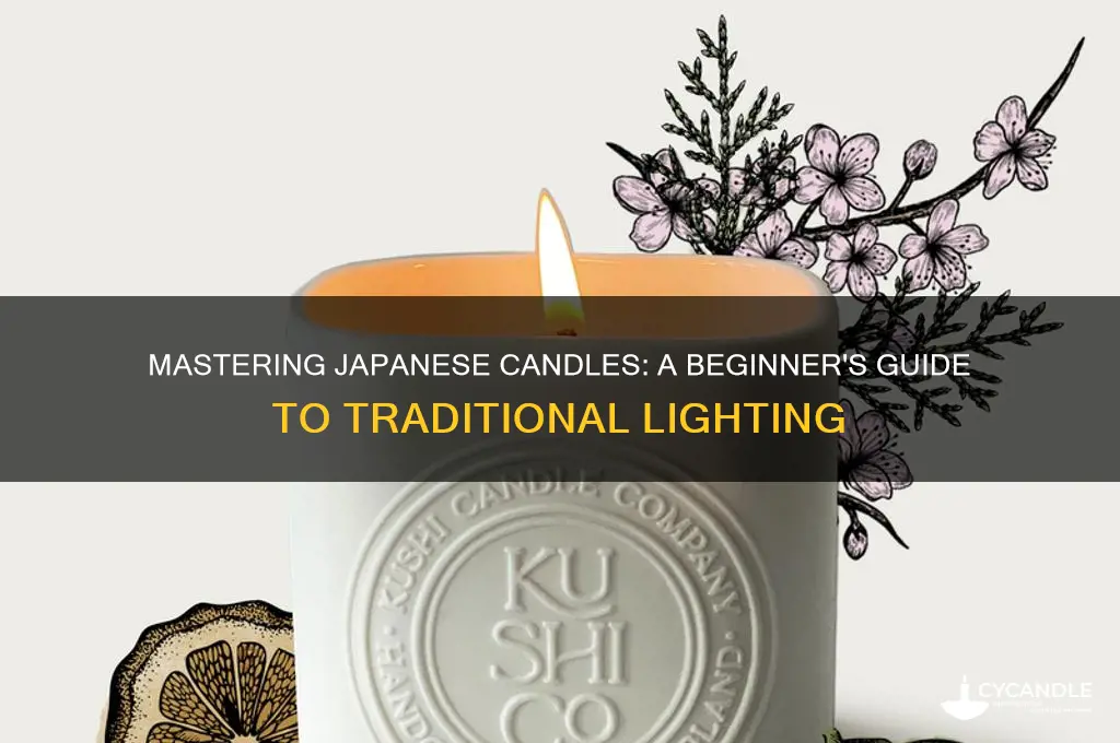 how to use japanese candles