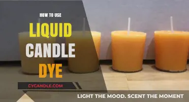 Mastering Liquid Candle Dye: Tips for Vibrant, Evenly Colored Creations