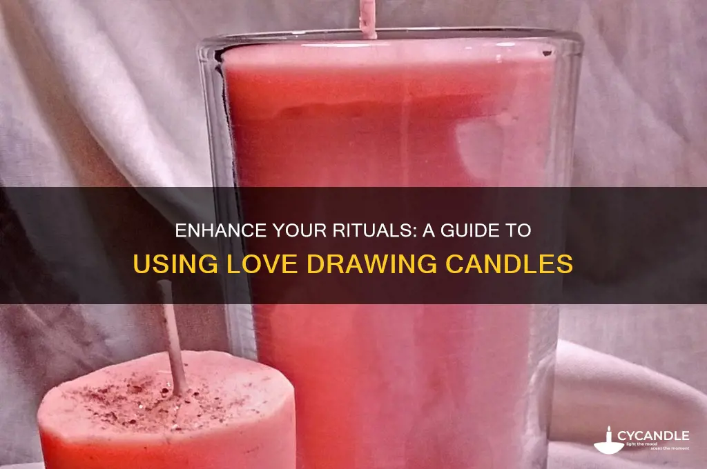 how to use love drawing candle