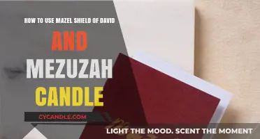 Using Mazel Shield of David and Mezuzah Candles: A Jewish Guide