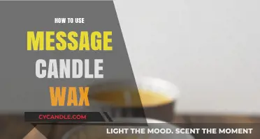 Creative Ways to Repurpose Message Candle Wax for DIY Projects