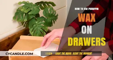 Smooth Drawer Glides: Paraffin Wax Application Guide for Furniture