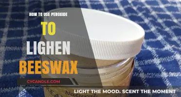 Lighten Beeswax with Peroxide: A Simple DIY Guide for Crafters