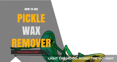 Effective Tips for Using Pickle Wax Remover Like a Pro