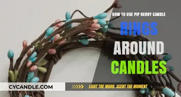 Creative Pip Berry Candle Ring Ideas for Cozy Home Decor