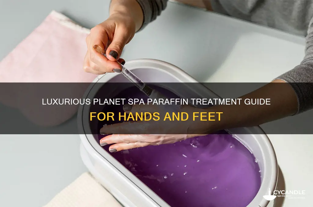 how to use planet spa paraffin hand and foot treatment