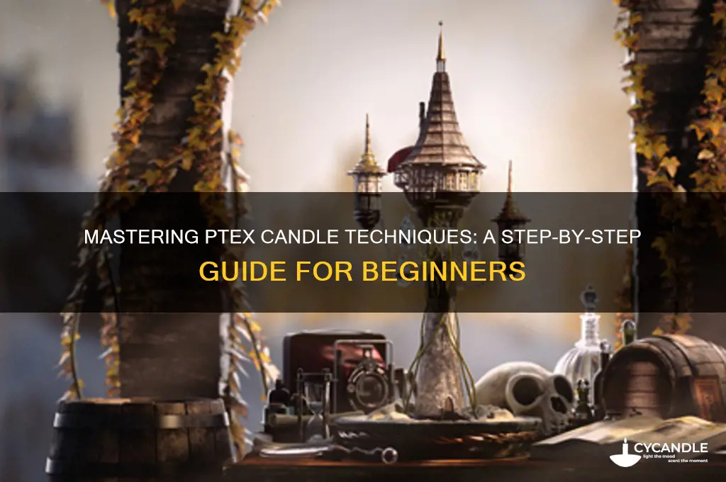 how to use ptex candle