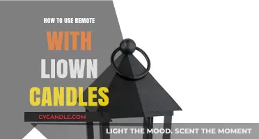 Effortlessly Control Liown Flameless Candles: A Remote User's Guide