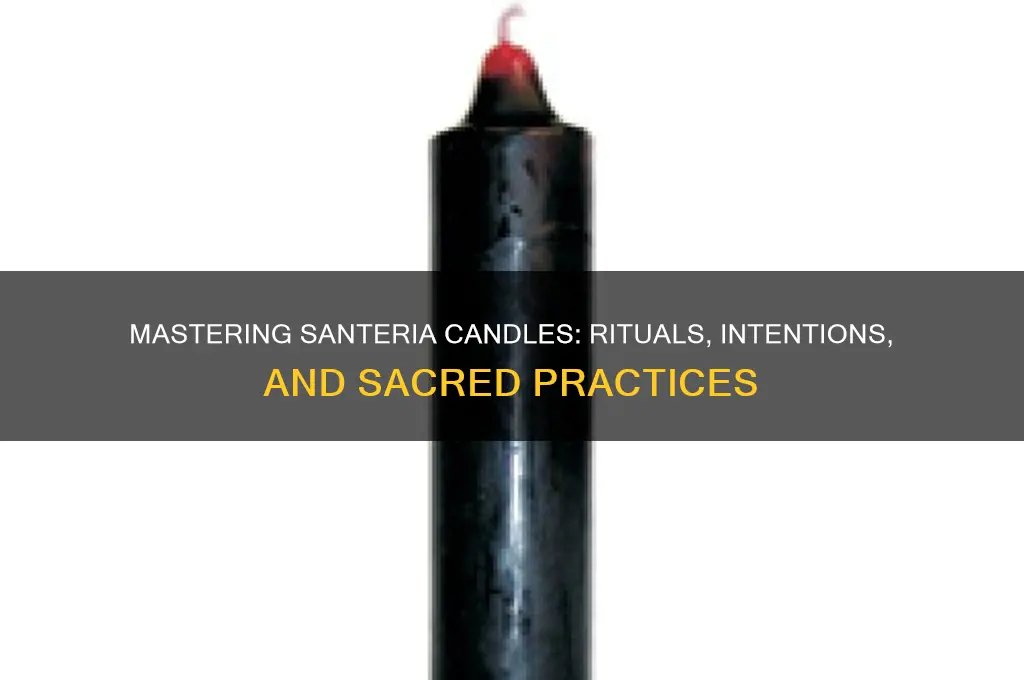 how to use santeria candles