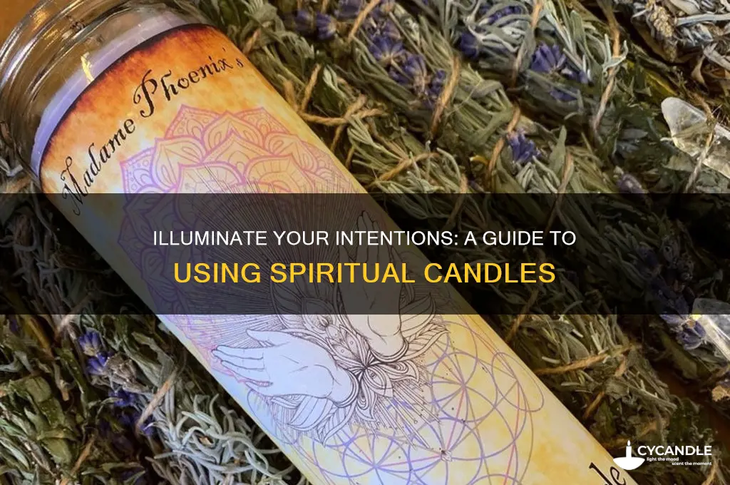 how to use spiritual candles