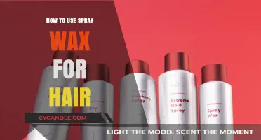 Mastering the Art of Spray Wax for Effortless Hair Styling
