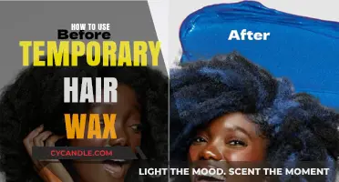 Transform Your Look: The Ultimate Guide to Temporary Hair Wax