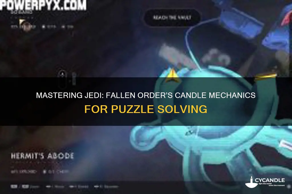 how to use the candles in jedi fallen order
