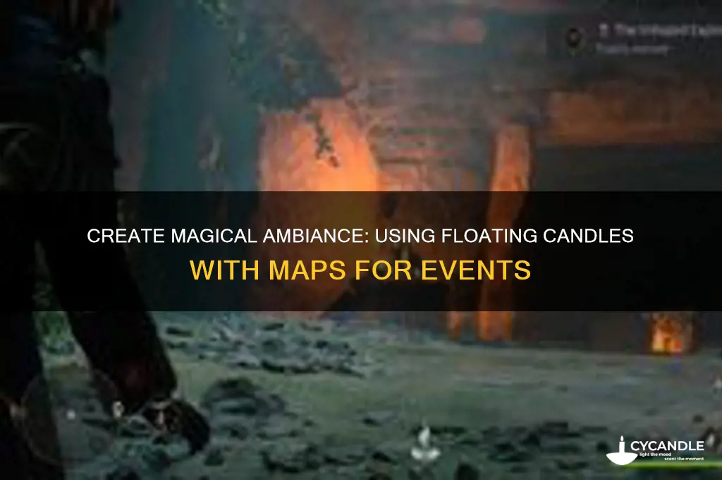 how to use the map with floating candles