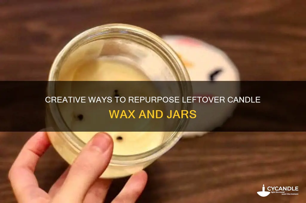 how to use the remains of a candle