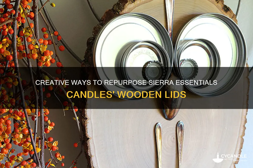 how to use the wooden lid in sierra essentials candles