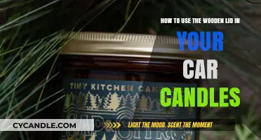 Enhance Your Car’s Ambiance: Creative Uses for Wooden Lid Car Candles