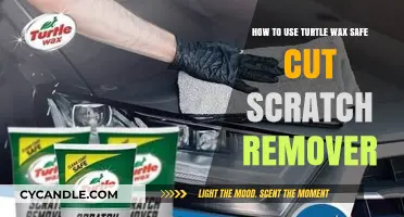 Effortlessly Remove Scratches with Turtle Wax Safe Cut Scratch Remover