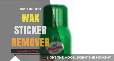 Effective Turtle Wax Sticker Remover Techniques for Clean Surfaces