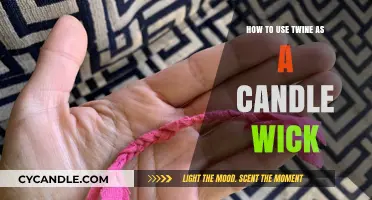 Creative Candle Making: Twine as a Wick – A Simple Guide