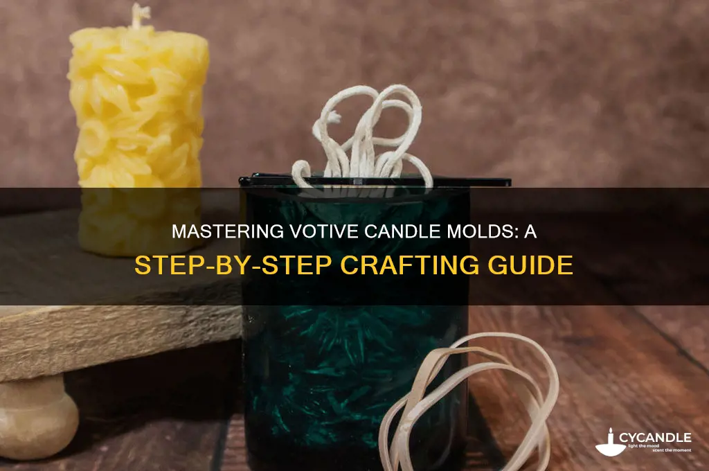how to use votive candle molds