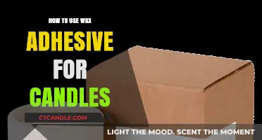Mastering Wax Adhesive: A Step-by-Step Guide for Candle Making
