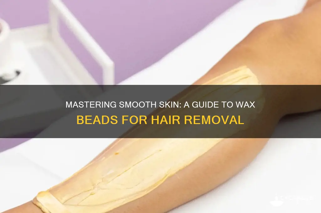 how to use wax beads for hair removal