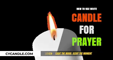 Using White Candles for Prayer: A Guide to Spiritual Practice