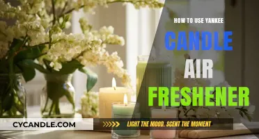 Maximize Your Space: Effective Yankee Candle Air Freshener Usage Tips