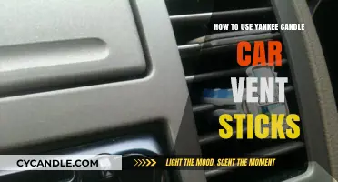 Freshen Your Drive: Using Yankee Candle Car Vent Sticks Easily