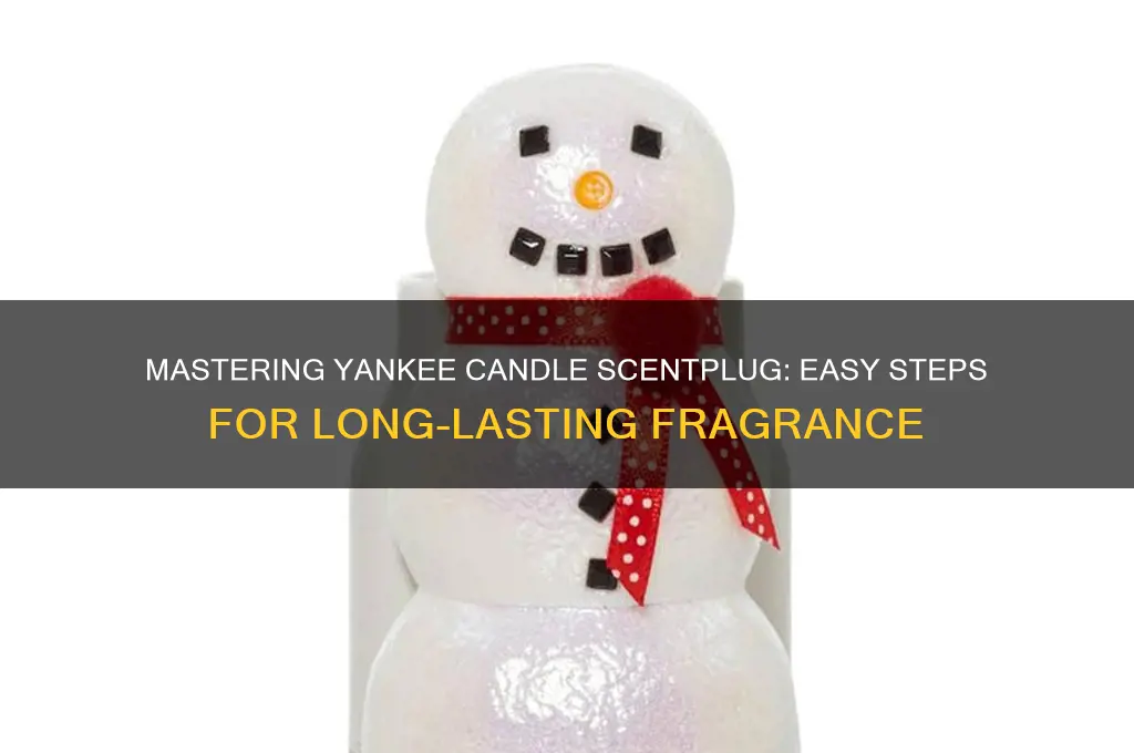 how to use yankee candle scentplug