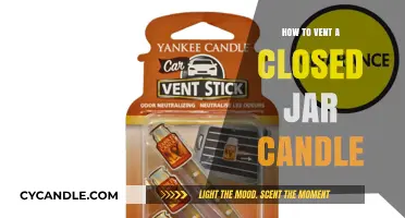 Unlocking Fragrance: Venting Tips for Jar Candles