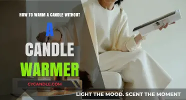 Ingenious Ways to Warm Candles Without a Warmer