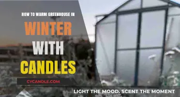 Winter Warmth: Candles for Your Greenhouse