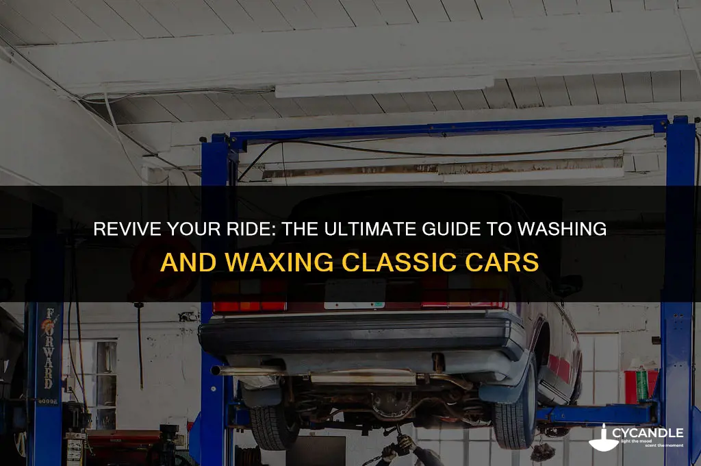 how to wash and wax a classic car