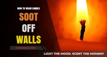 Cleaning Candle Soot: Getting Walls Sparkling Clean