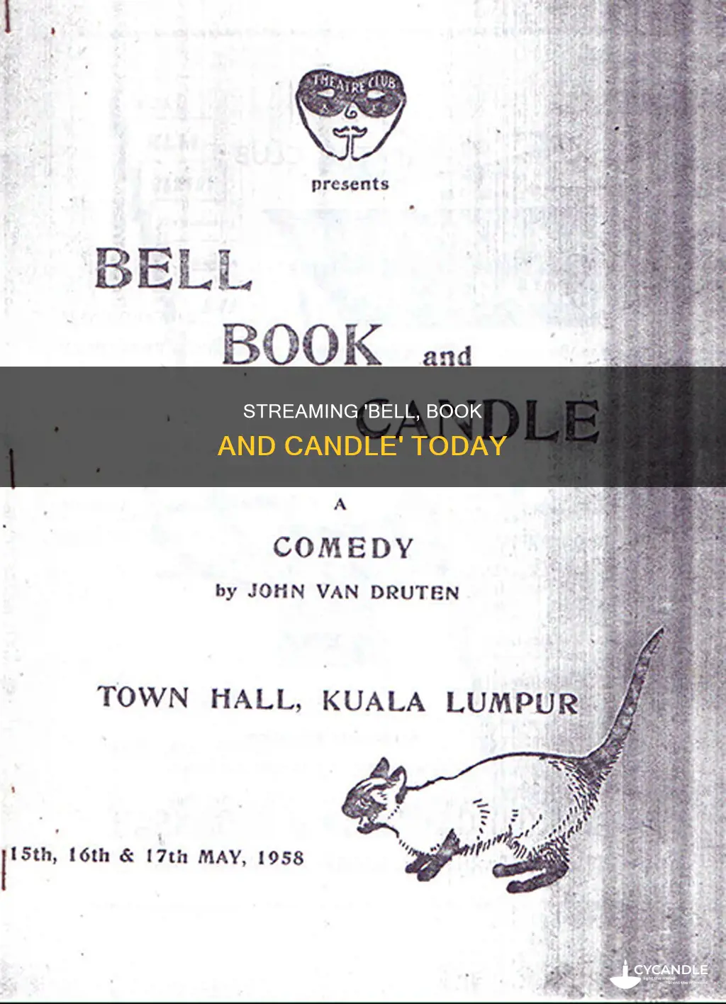 how to watchbell book and candle