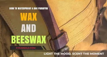 Waterproofing Bags: A Paraffin and Beeswax DIY Guide