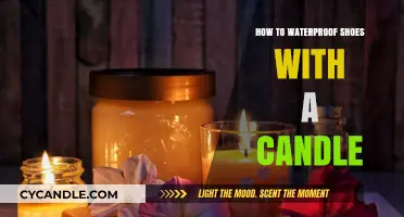 Waterproofing Shoes: Candle Wax Hack