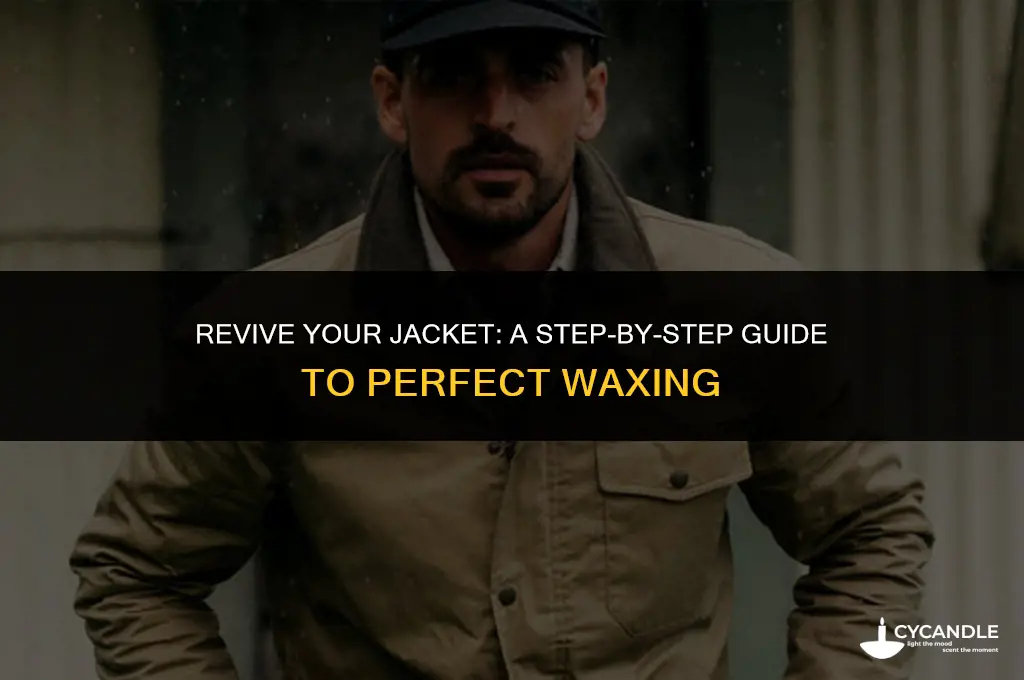 how to wax a jacket