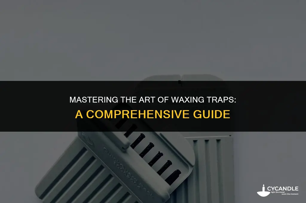 how to wax a trap